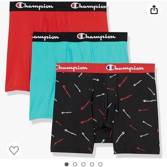 Champion Underwear & Socks Champion Mens Underwear Boxer Briefs Everyday Active Lightweight